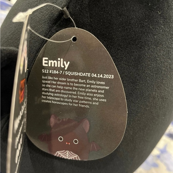 π¦ Emily Spider Web Bat Select Series Halloween Mallow Mash Squishmallows 12β NWT - Picture 6 of 8
